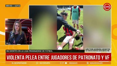 Pelea entre jugadores de Patronato y VF: heridos, expulsados y posibles sanciones
